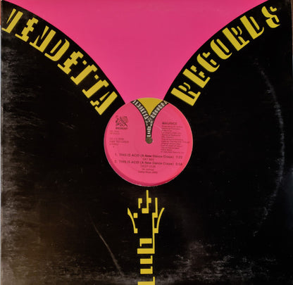 Maurice Joshua : This Is Acid (A New Dance Craze) (12")