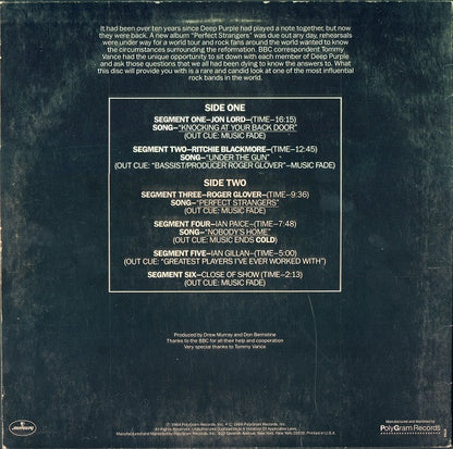 Deep Purple : The Interview Album (LP, Album, Promo)