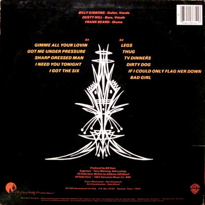 ZZ Top : Eliminator (LP, Album, Spe)