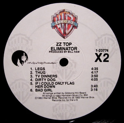 ZZ Top : Eliminator (LP, Album, Spe)