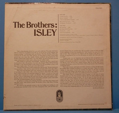 The Isley Brothers : The Brothers: Isley (LP, Album)