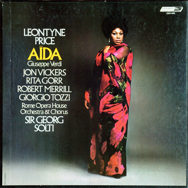 Giuseppe Verdi, Leontyne Price, Jon Vickers, Rita Gorr, Robert Merrill, Giorgio Tozzi, Orchestra Del Teatro Dell'Opera Di Roma And Coro Del Teatro Dell'Opera Di Roma, Georg Solti : Aïda (3xLP + 3xBox)