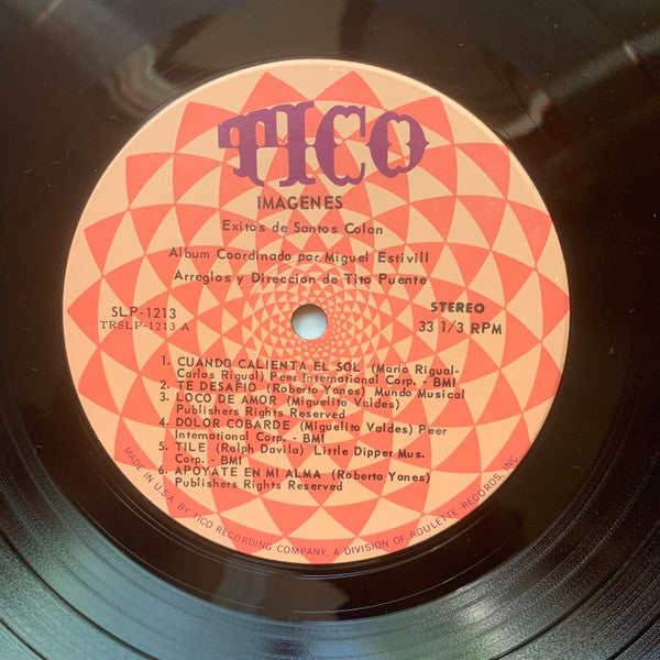 Santos Colón : Imagenes (LP)