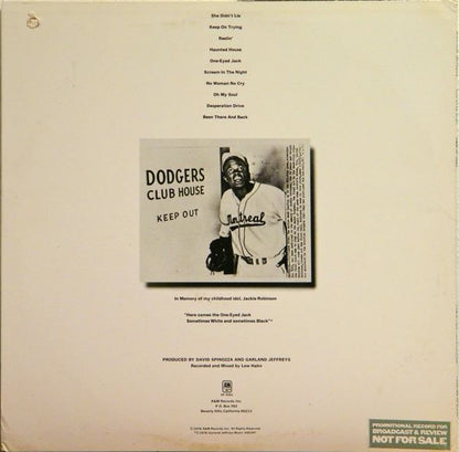 Garland Jeffreys : One-Eyed Jack (LP, Album, Promo)