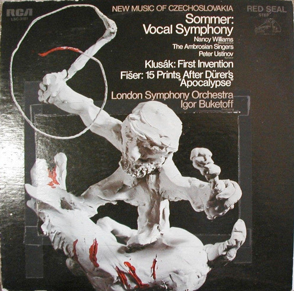 Vladimír Sommer / Jan Klusák / Luboš Fišer, London Symphony Orchestra, Igor Buketoff : New Music Of Czechoslovakia (LP)