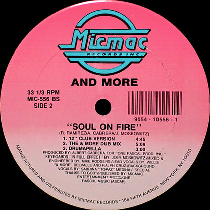 & More : Soul On Fire (12")