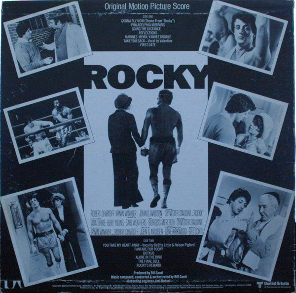 Bill Conti : Rocky - Original Motion Picture Score (LP, Album, All)