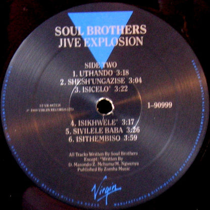 Soul Brothers (2) : Jive Explosion (LP, Comp)