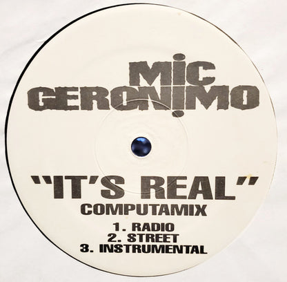 Mic Geronimo : It's Real (Remixes) (12", Promo)