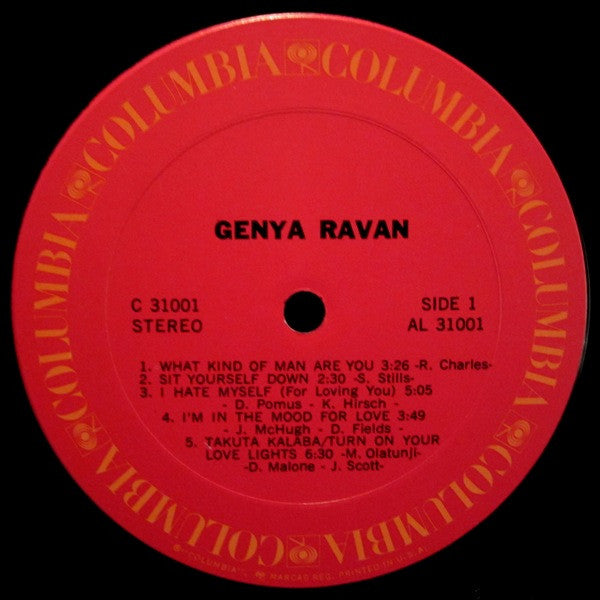 Genya Ravan : Genya Ravan (LP, Album, Pit)
