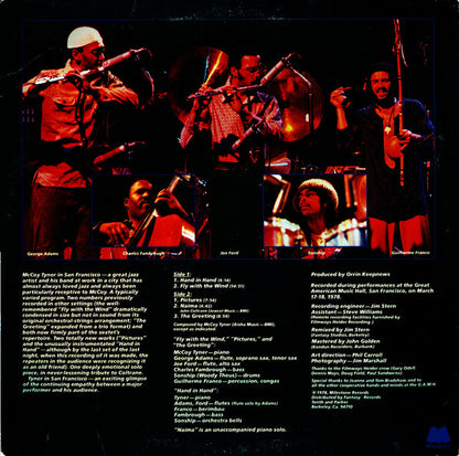 McCoy Tyner : The Greeting (LP, Album, San)
