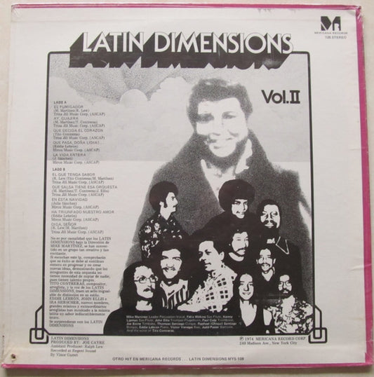 The Latin Dimension : Vol. II (LP, Album)