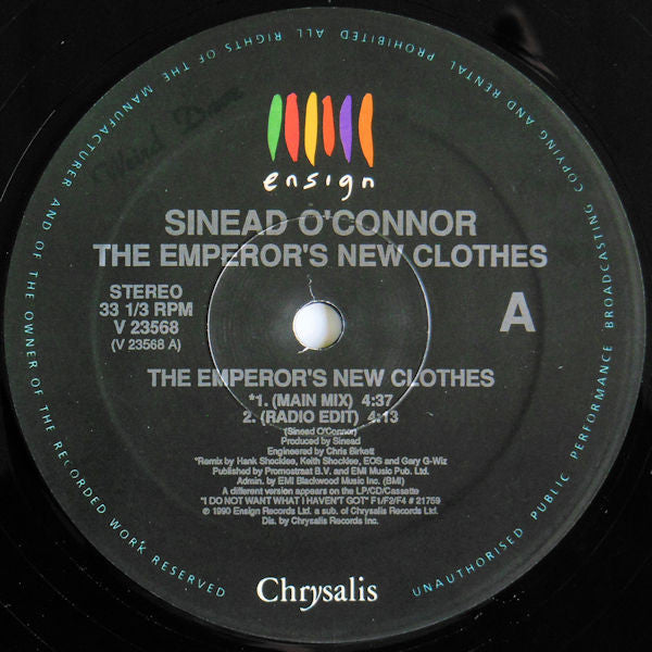 Buy Sinéad O'Connor : The Emperor's New Clothes (12
