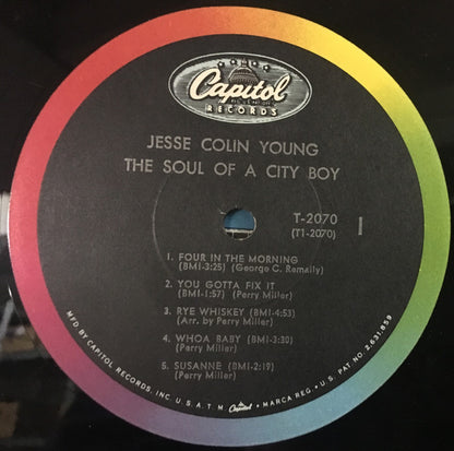 Jesse Colin Young : The Soul Of A City Boy (LP, Album, Mono)
