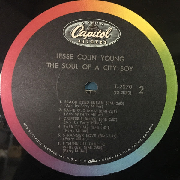 Jesse Colin Young : The Soul Of A City Boy (LP, Album, Mono)