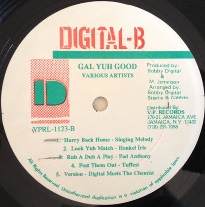 Various : Gal Yu Good (LP, Comp)
