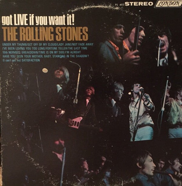 The Rolling Stones : Got Live If You Want It! (LP, Album, RE, Bes)