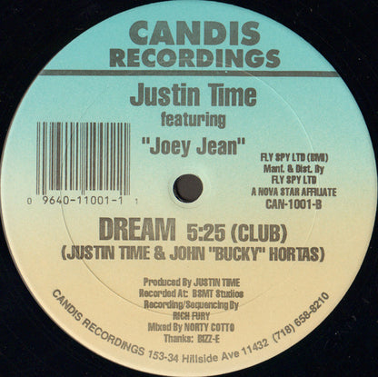 Justin Time (4) Featuring Joey Jean : Dream (12")