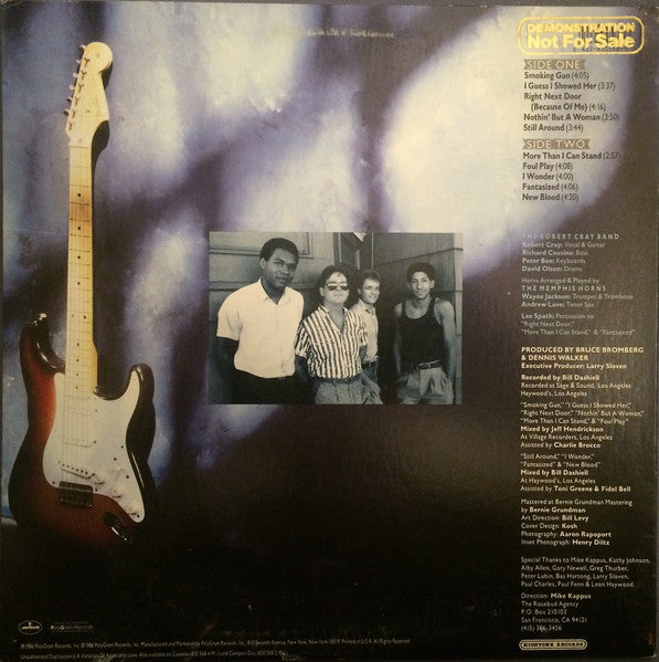 Robert Cray : Strong Persuader (LP, Album, Car)