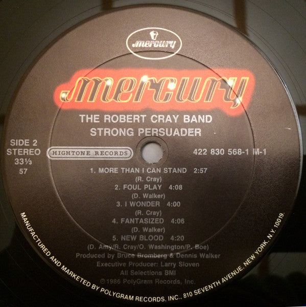 Robert Cray : Strong Persuader (LP, Album, Car)