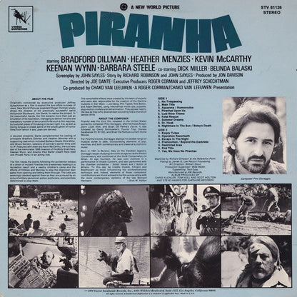 Pino Donaggio : Piranha (Original Motion Picture Soundtrack) (LP)