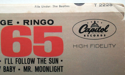 The Beatles : Beatles '65 (LP, Album, Mono, Los)