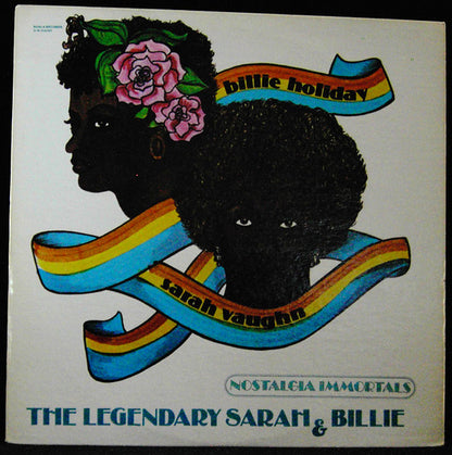 Sarah Vaughan And Billie Holiday : The Legendary Sarah And Billie (LP, Comp)