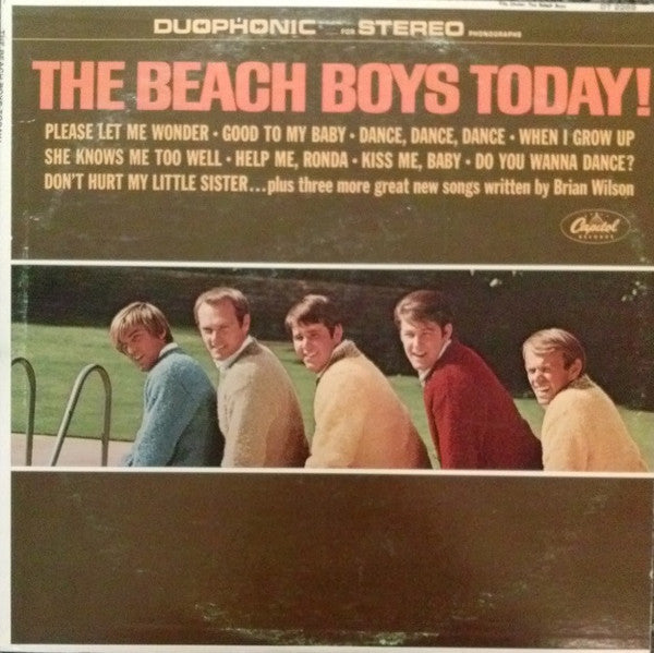 The Beach Boys : The Beach Boys Today! (LP, Album, Duo)