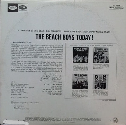 The Beach Boys : The Beach Boys Today! (LP, Album, Duo)