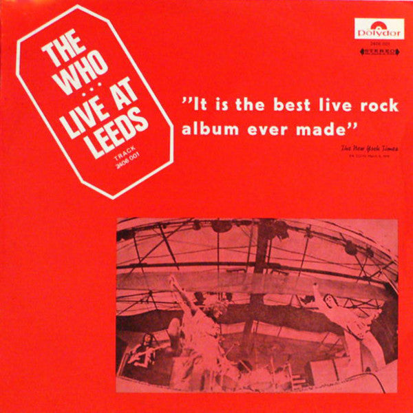 The Who : Live At Leeds (LP, Album, RE)