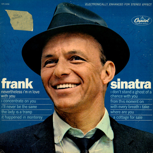 Frank Sinatra : Nevertheless I'm In Love With You (LP, Comp, Scr)