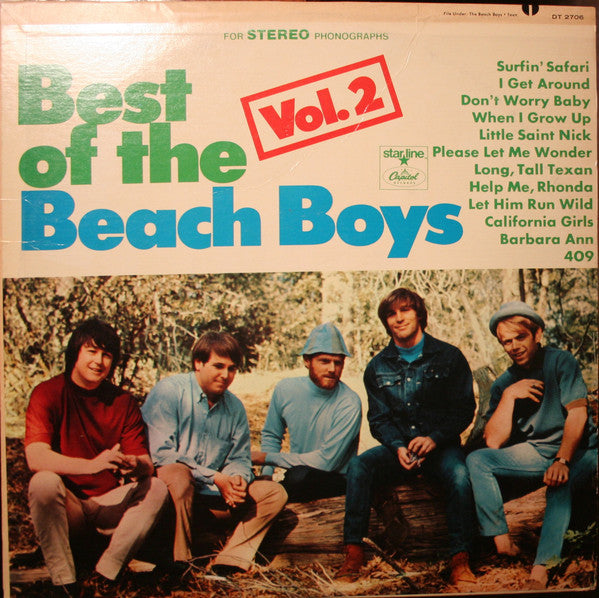 The Beach Boys : Best Of The Beach Boys, Vol. 2 (LP, Comp)