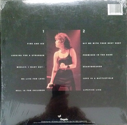 Pat Benatar : Live From Earth (LP, Album, Pit)