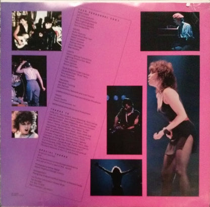 Pat Benatar : Live From Earth (LP, Album, Pit)