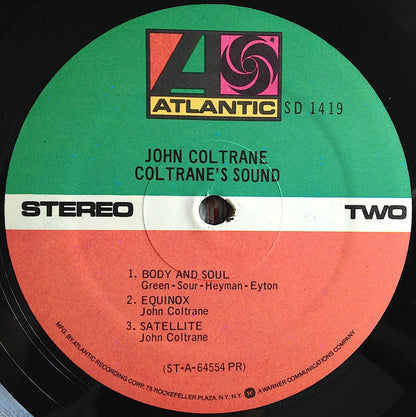 John Coltrane : Coltrane's Sound (LP, Album, RP, Pre)
