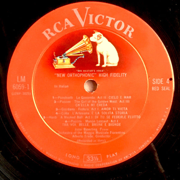 Pietro Mascagni - Renata Tebaldi, Jussi Björling, Ettore Bastianini, Orchestra Del Maggio Musicale Fiorentino, Alberto Erede : Cavalleria Rusticana (2xLP, Mono + Box)