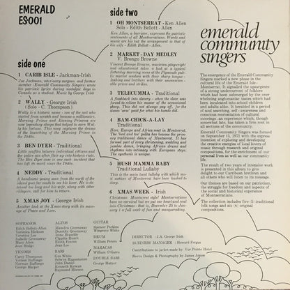 Emerald Community Singers : Folk Creations (LP, Album)
