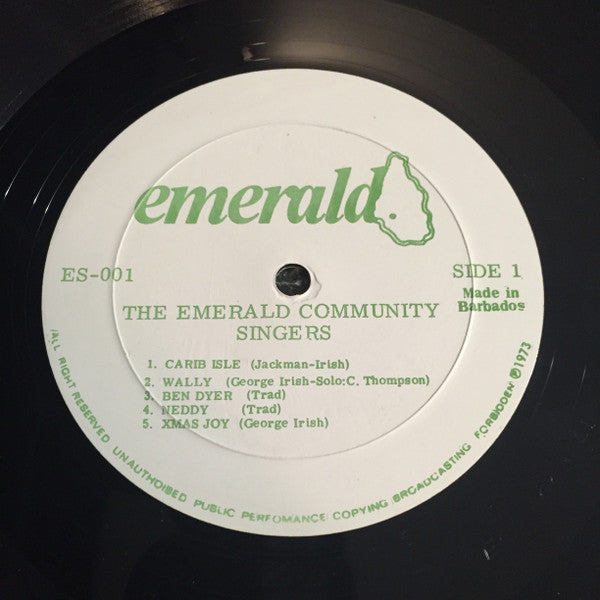 Emerald Community Singers : Folk Creations (LP, Album)