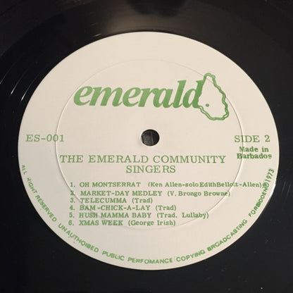 Emerald Community Singers : Folk Creations (LP, Album)