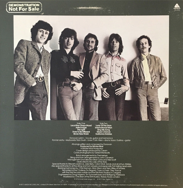 Donovan : Donovan (LP, Album, Promo, Ter)