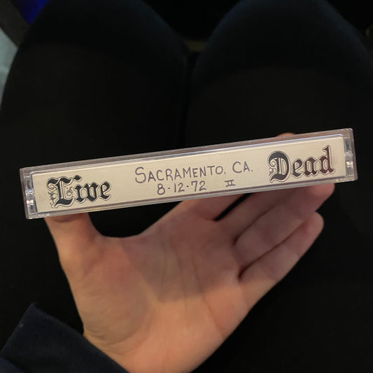 The Grateful Dead - Sacramento, CA 8/12/1972 (Pt. 2) (Bootleg Cassette)