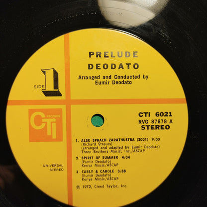 Eumir Deodato : Prelude (LP, Album, All)