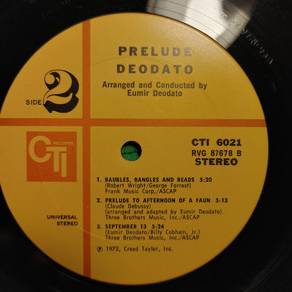 Eumir Deodato : Prelude (LP, Album, All)