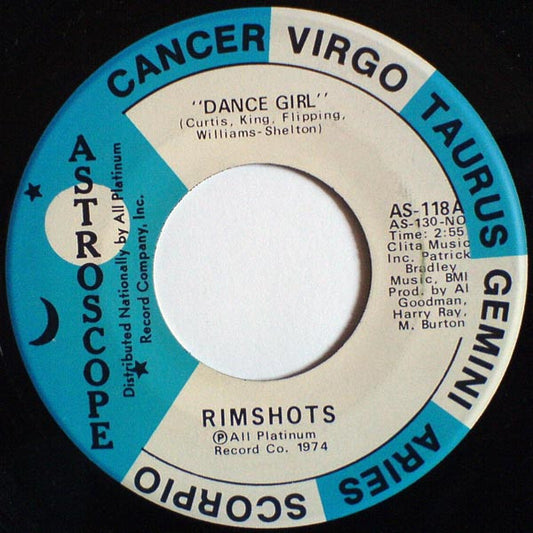 The Rimshots : Dance Girl (7")