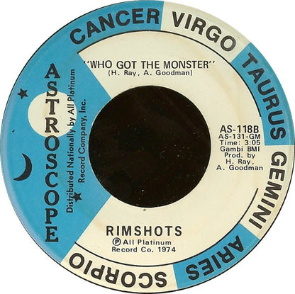 The Rimshots : Dance Girl (7")