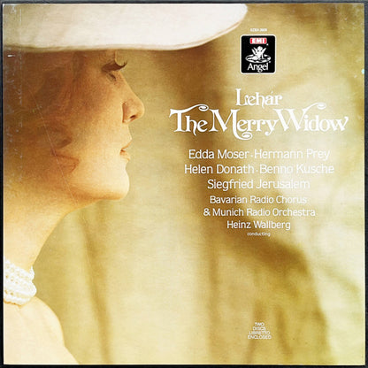 Franz Lehár, Edda Moser, Hermann Prey, Helen Donath, Benno Kusche, Siegfried Jerusalem, Chor Des Bayerischen Rundfunks & Münchner Rundfunkorchester, Heinz Wallberg : The Merry Widow (2xLP, Album + Box)