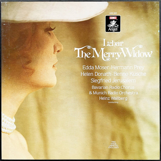Franz Lehár, Edda Moser, Hermann Prey, Helen Donath, Benno Kusche, Siegfried Jerusalem, Chor Des Bayerischen Rundfunks & Münchner Rundfunkorchester, Heinz Wallberg : The Merry Widow (2xLP, Album + Box)