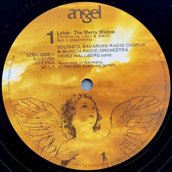 Franz Lehár, Edda Moser, Hermann Prey, Helen Donath, Benno Kusche, Siegfried Jerusalem, Chor Des Bayerischen Rundfunks & Münchner Rundfunkorchester, Heinz Wallberg : The Merry Widow (2xLP, Album + Box)
