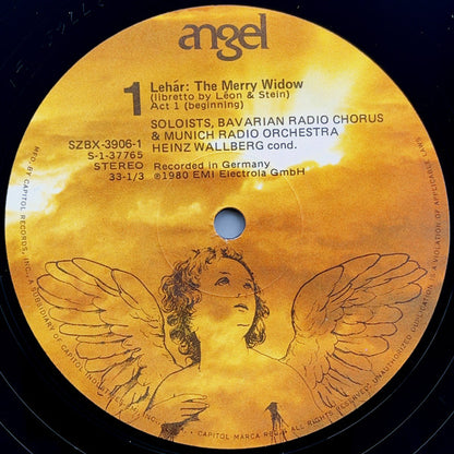 Franz Lehár, Edda Moser, Hermann Prey, Helen Donath, Benno Kusche, Siegfried Jerusalem, Chor Des Bayerischen Rundfunks & Münchner Rundfunkorchester, Heinz Wallberg : The Merry Widow (2xLP, Album + Box)