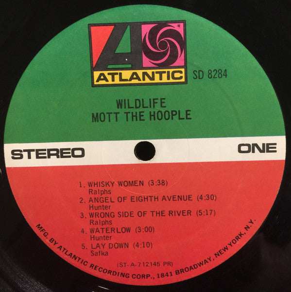Mott The Hoople : Wildlife (LP, Album, PR )